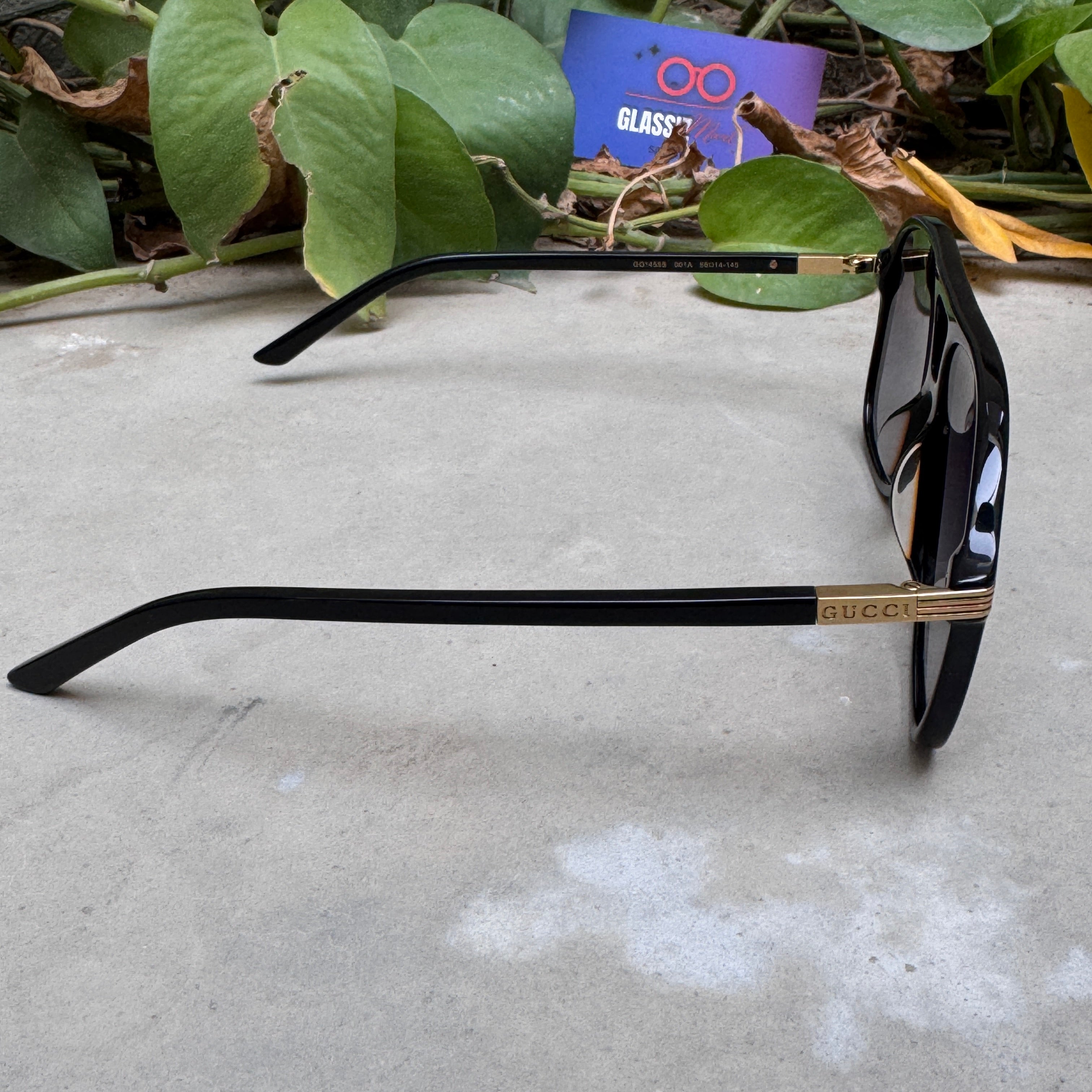 Gucci – 1455 - 56 - Black Gradient – Acetate - Sunglasses – Unisex - Premium