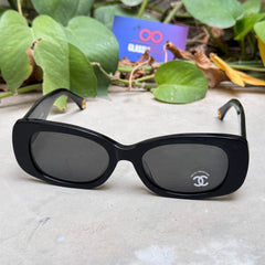 Chanel – 5488 - 52 – Black – Acetate - Sunglasses – Ladies - Premium