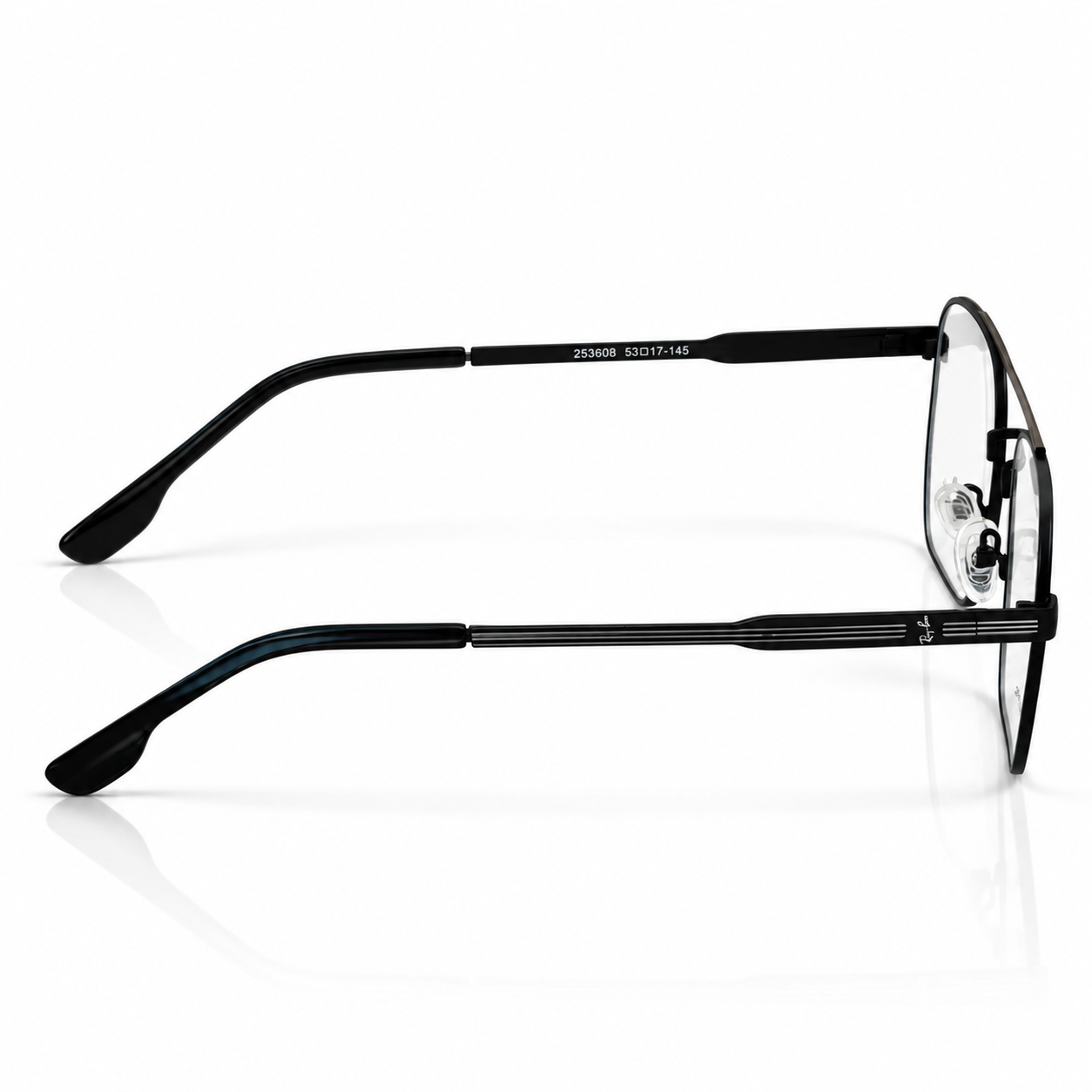 Rayban – 253608 – 53 - Black – Metal – Optics - Unisex