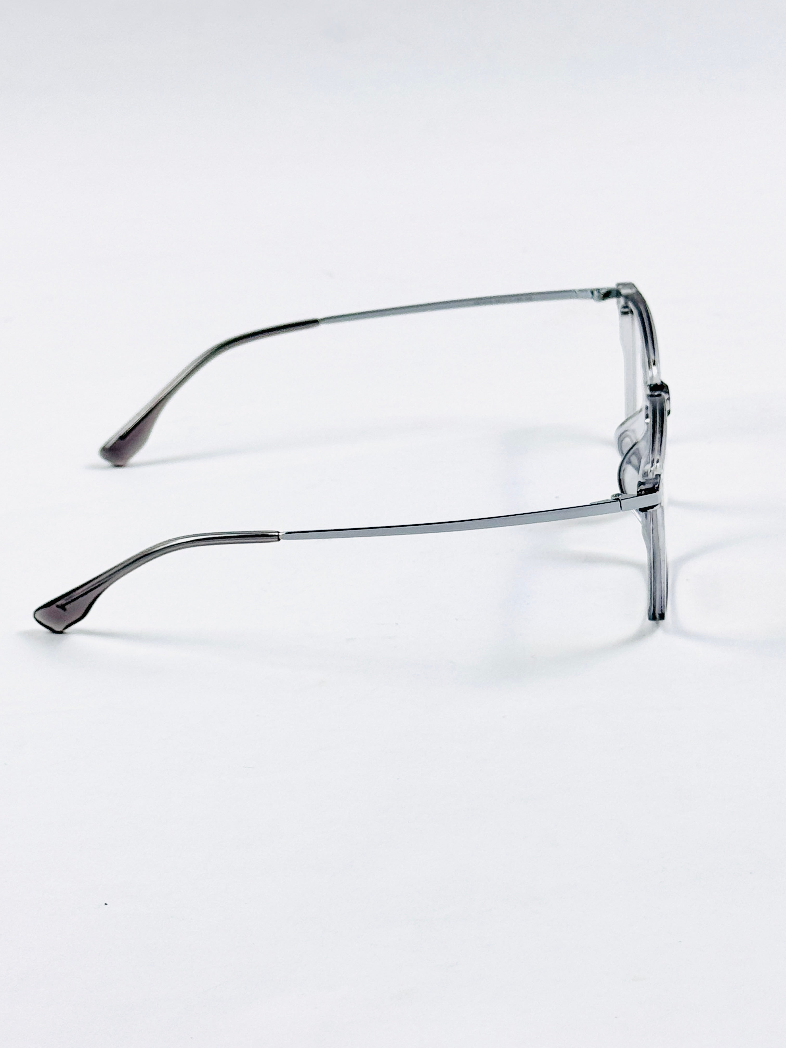 Tr – 61019 - 54 - Silver Grey – Acetate - Metal – Optics - Unisex
