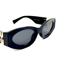 Miu Miu – 11ws - 49 – Black – Acetate - Sunglasses – Ladies