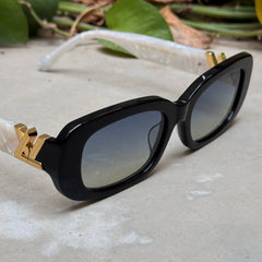 Louis Vuitton – 3013 - 54 – Black White – Acetate - Sunglasses – Ladies - Premium