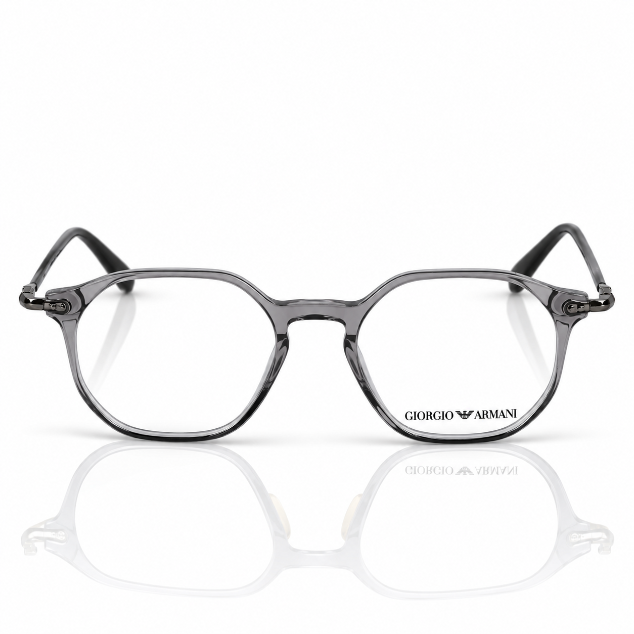 Armani – 25208 – 51 – Grey –  Acetate- Optics – Unisex - Premium