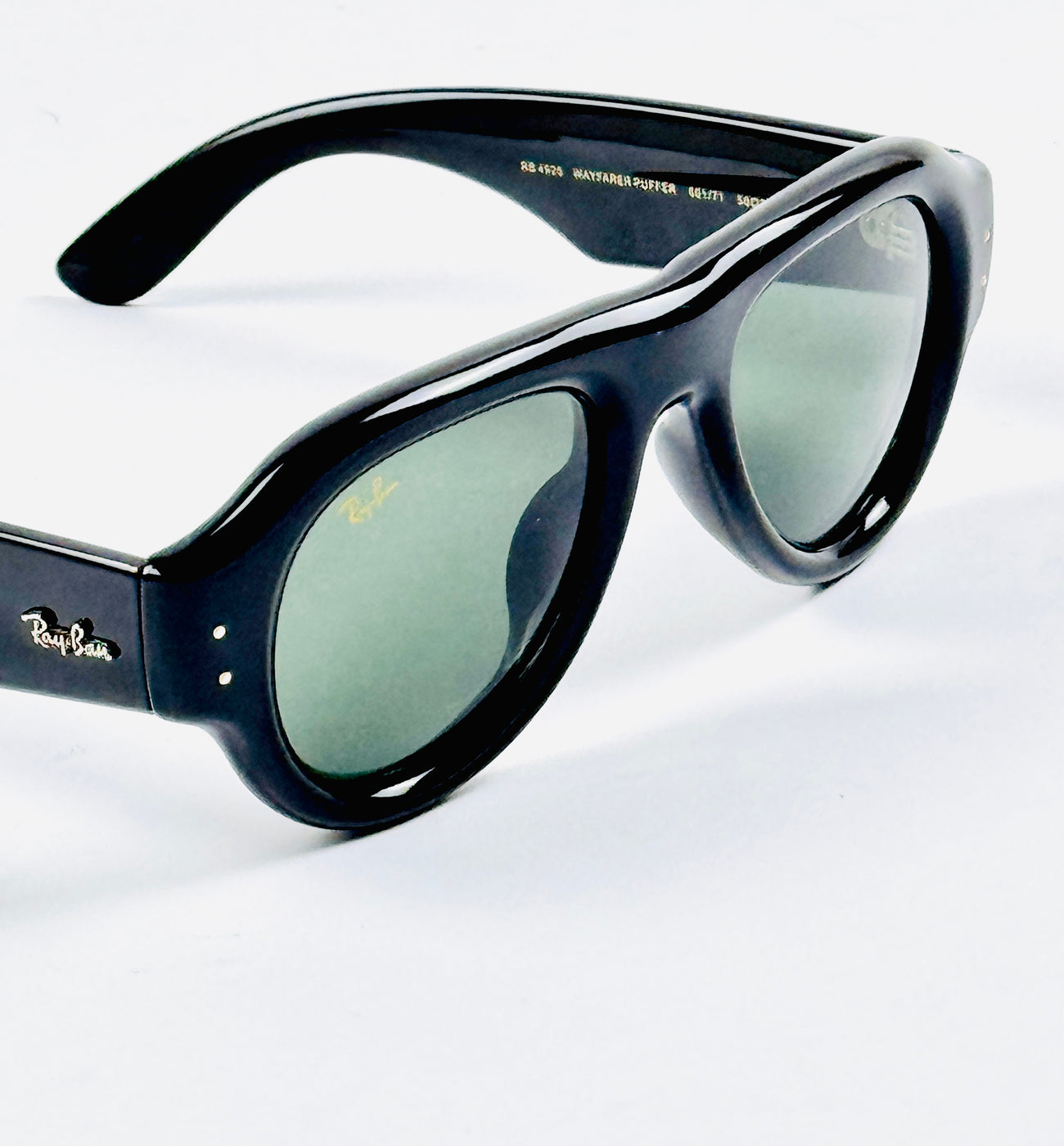Ray Ban - WAYFARER PUFFER - RB4940 - BLACK GREEN - SUNGLASSES - PREMIUM