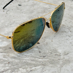 Porsche – 8585 - 61 –  Golden Mercury - Metal - Sunglasses – Unisex - Premium