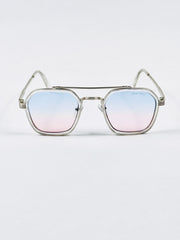Ferragamo – 19344 – 55 – Transparent Multi – Metal – Sunglasses – Unisex