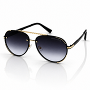 Louis Vuitton – 0965 – 60 – Black Gradient – Metal – Sunglasses – Unisex