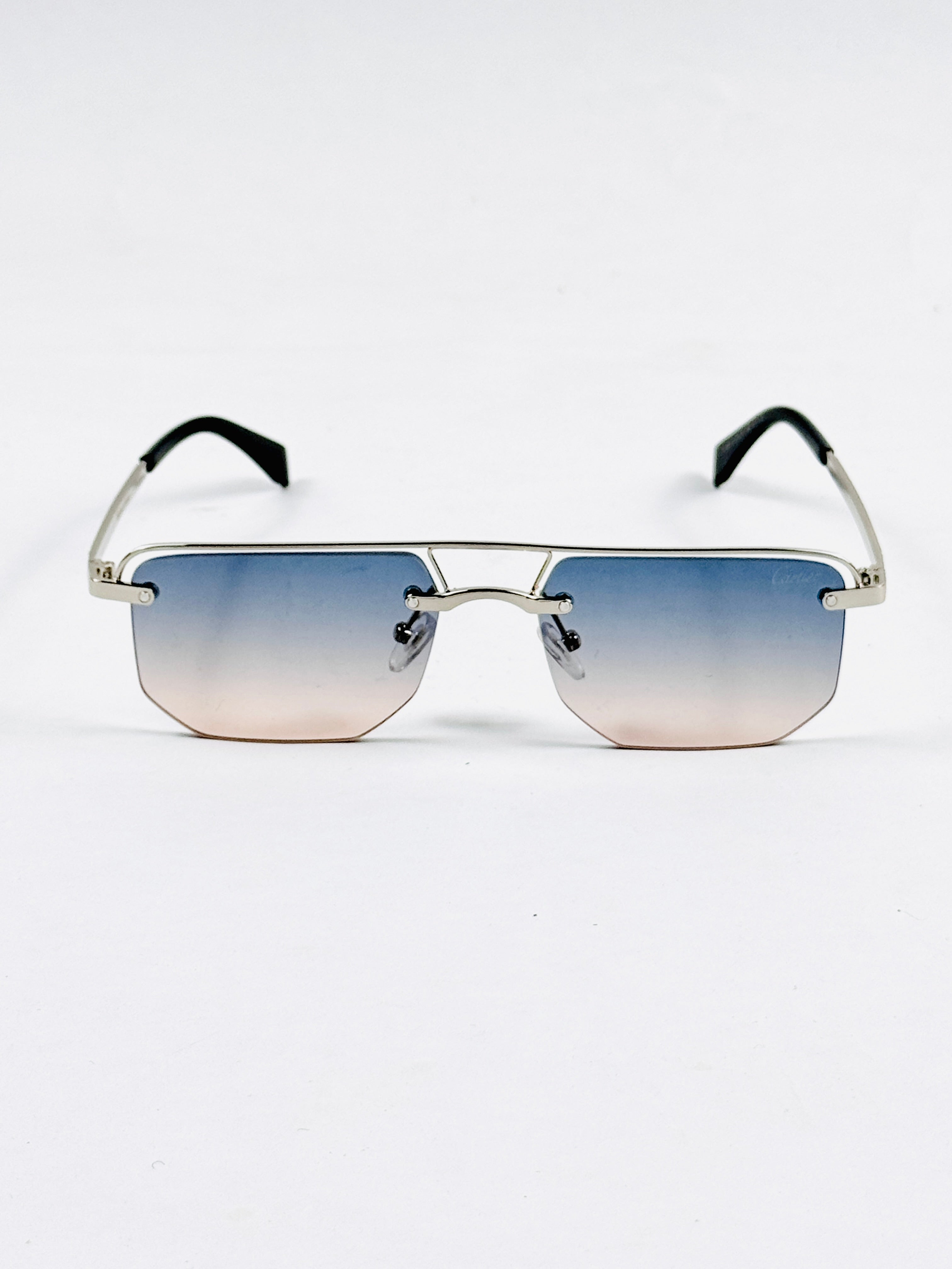 Cartier – 2767 – 51 – Silver Multi – Metal – Sunglasses – Unisex