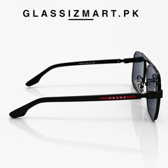 Prada – SPR52YS - 54 – Black – Metal – Sunglasses