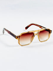 Moscot - 9820 – 55 – Transparent Brown – Acetate – Sunglasses – Unisex
