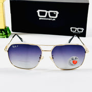 Rayban – 8230 – 57 – Golden Black Gradient – Metal – Sunglasses – Unisex