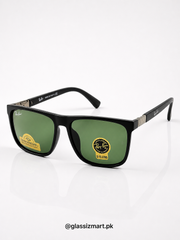 Rayban – 9111 – 58 – Black Green – Acetate – Sunglasses – Unisex