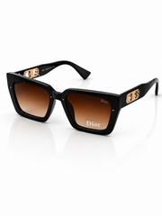 Dior - 2386 – 56 – Brown – Acetate – Sunglasses – Ladies