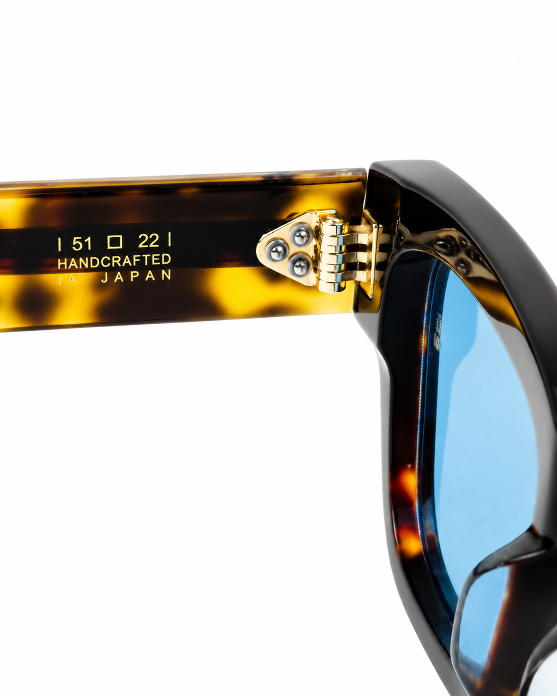 Jacques Marie Mage – JEFFI – 51 – Tortoise Blue – Acetate – Sunglasses – Unisex - Premium