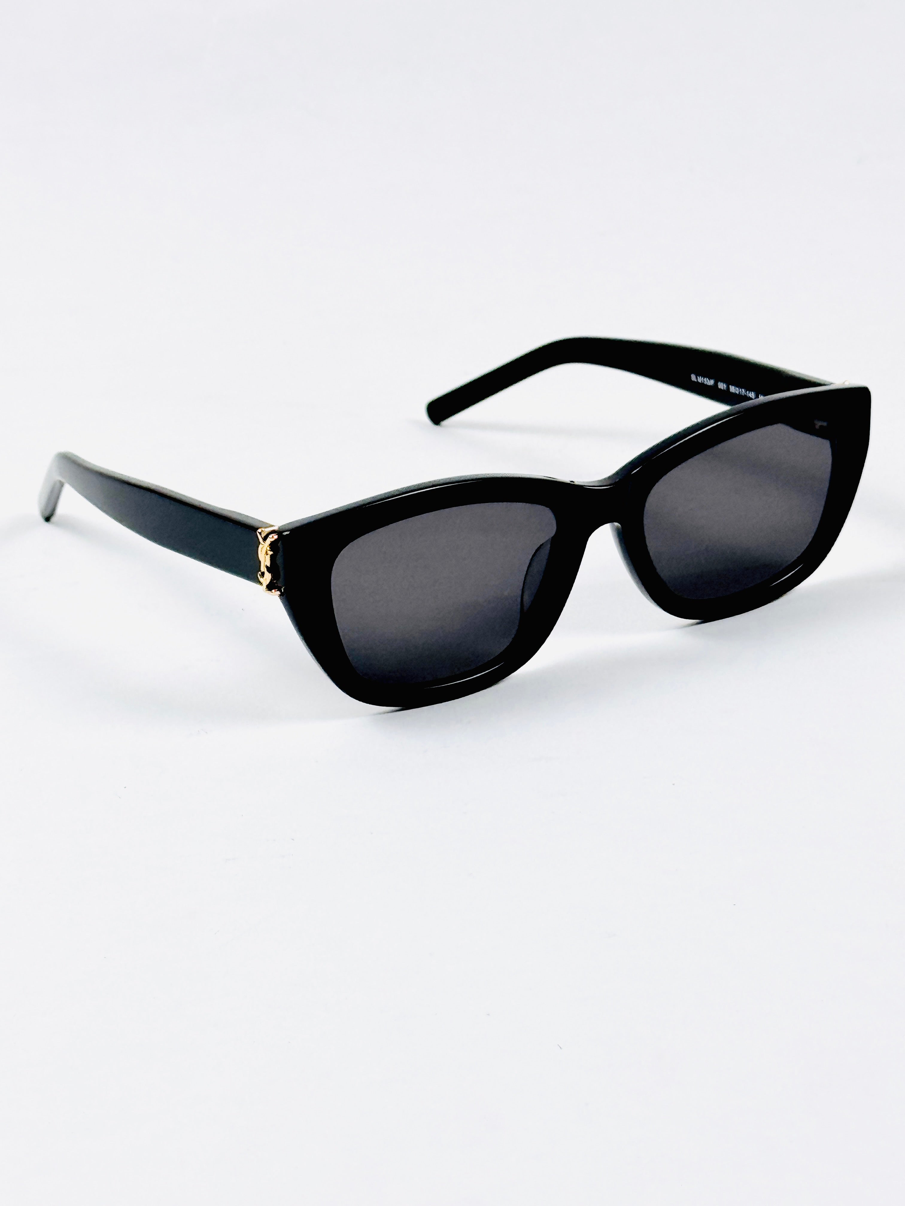 Ysl – 94 - M153 – Black – Acetate - Sunglasses – Ladies - Premium