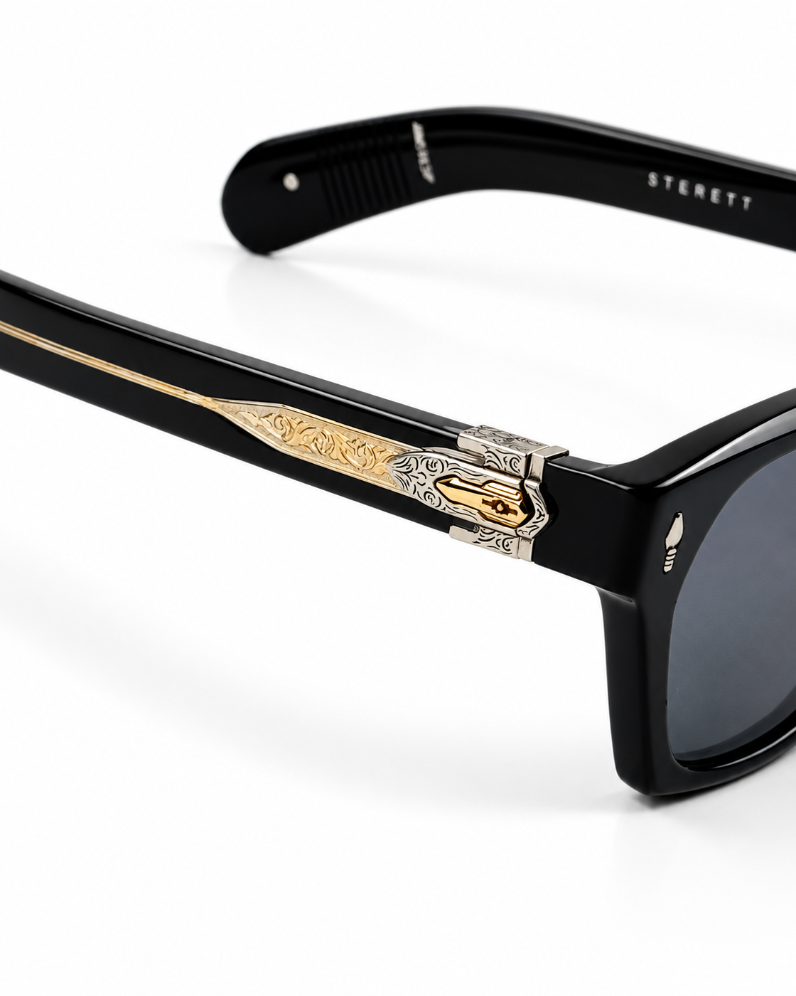 Jacques Marie Mage – STERETT – 52 – Black – Acetate – Sunglasses – Unisex - Premium