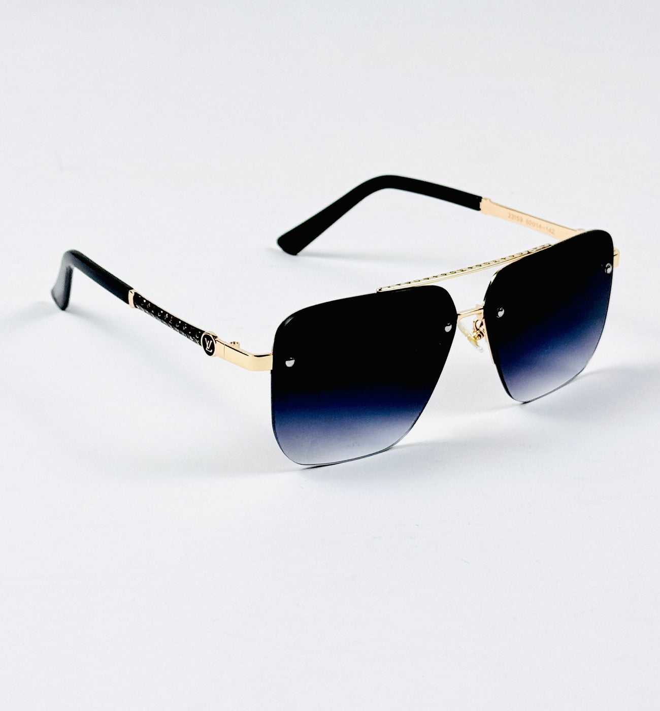 Louis Vuitton – 23159 – 60 – Golden Black Gradient – Metal – Sunglasses – Unisex