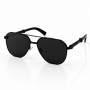 Cartier – 23169 – 60 – Black – Metal – Sunglasses – Unisex