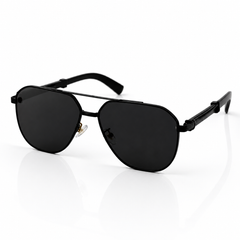 Cartier – 23169 – 60 – Black – Metal – Sunglasses – Unisex