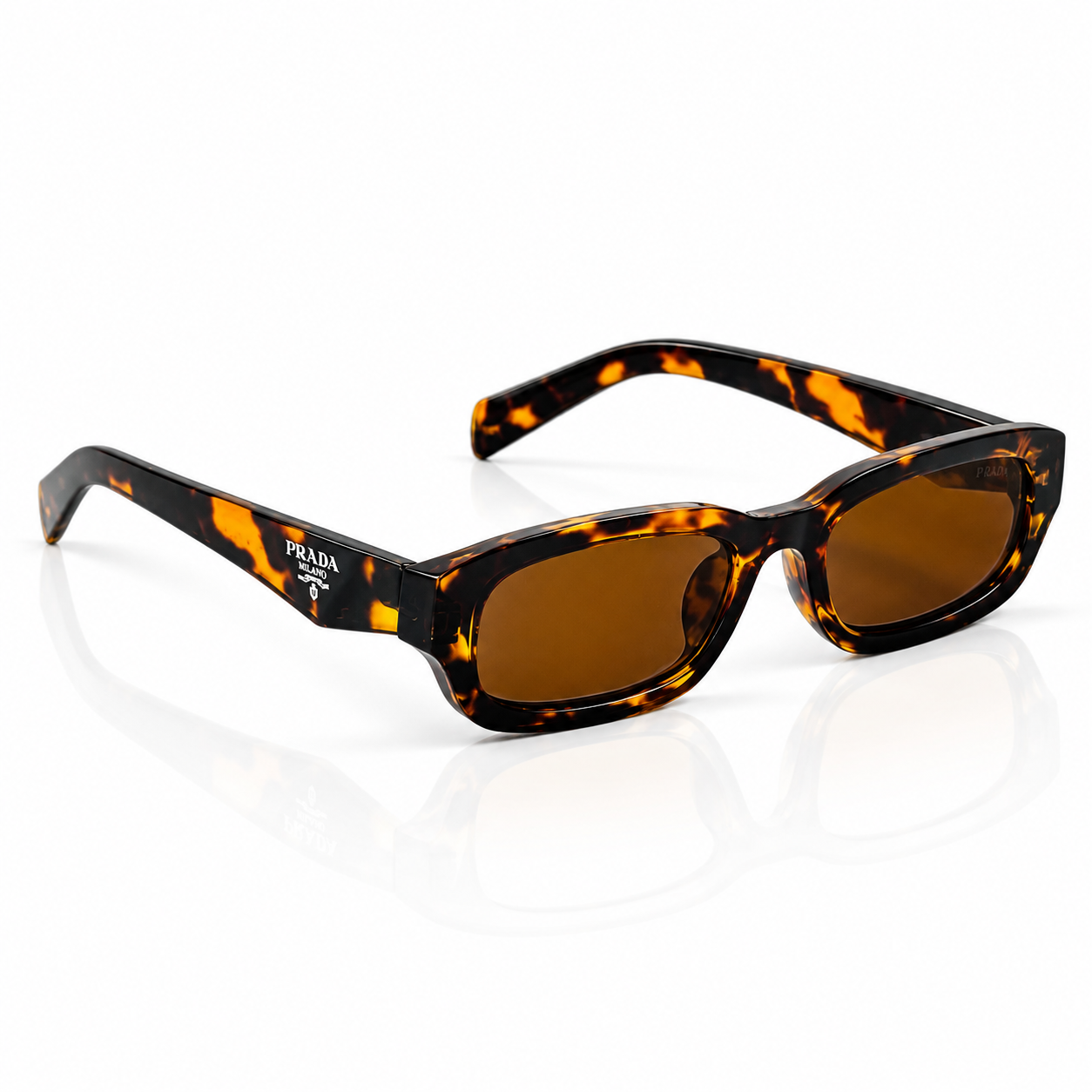 Prada - SPR 27Z - 54 - TORTOISE BROWN - SUNGLASSES - Unisex