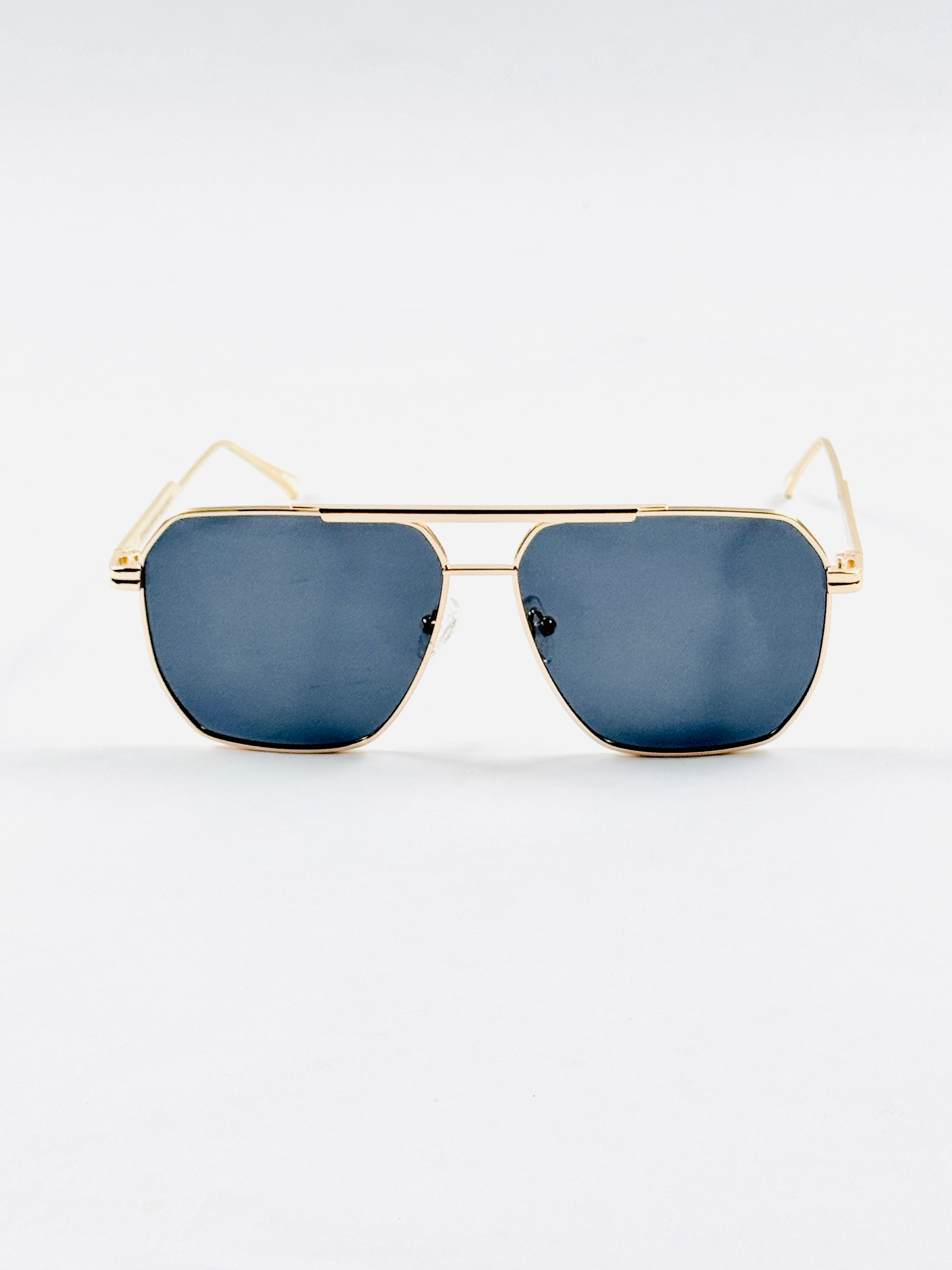 Bottega Veneta – 3310 – 60 – Golden Black – Metal – Sunglasses – Unisex