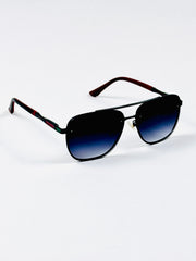 Gucci – 23219 – 60 – Black Gradient – Metal – Sunglasses – Unisex