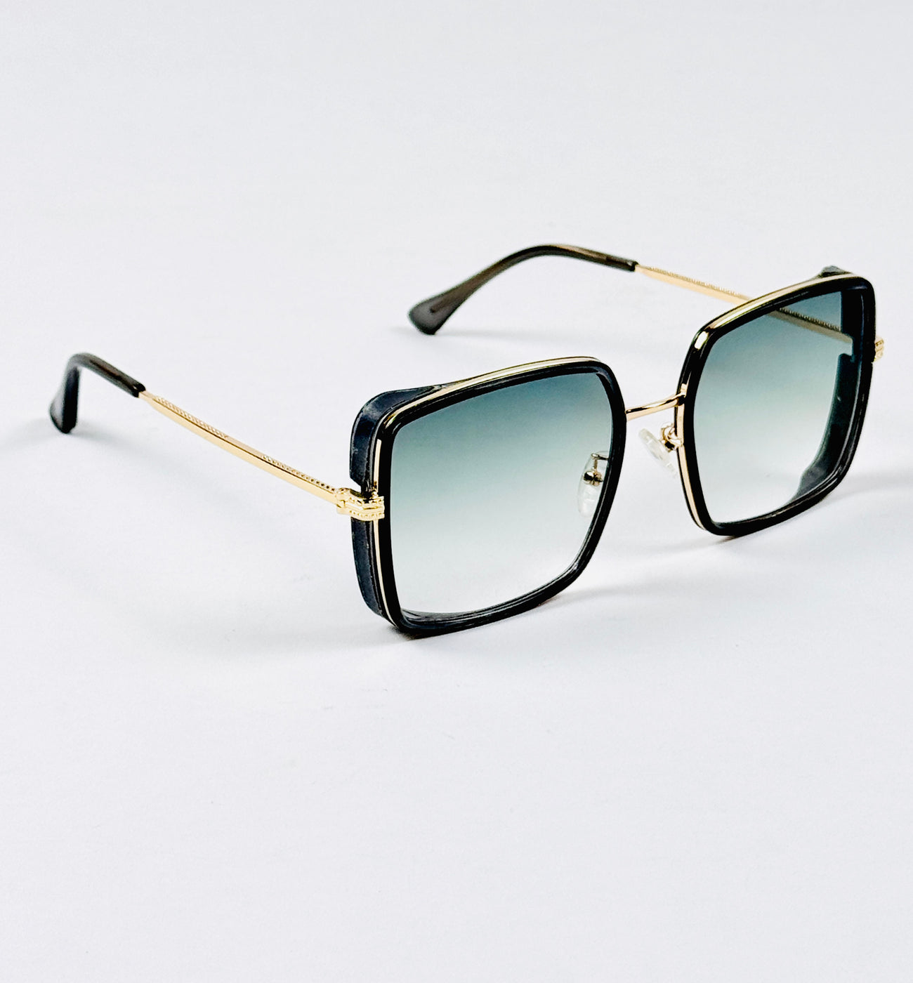 Dior – 220 – 56 – Golden Green Gradient – Metal – Sunglasses – Ladies