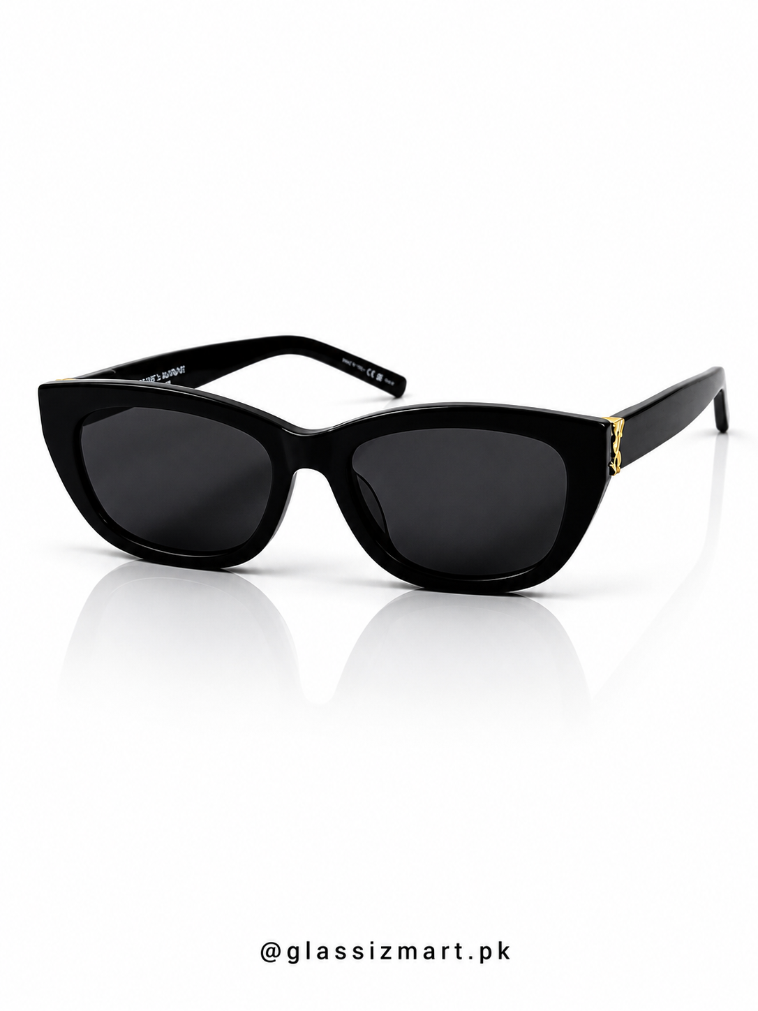 Ysl – 94 - M153 – Black – Acetate - Sunglasses – Ladies - Premium