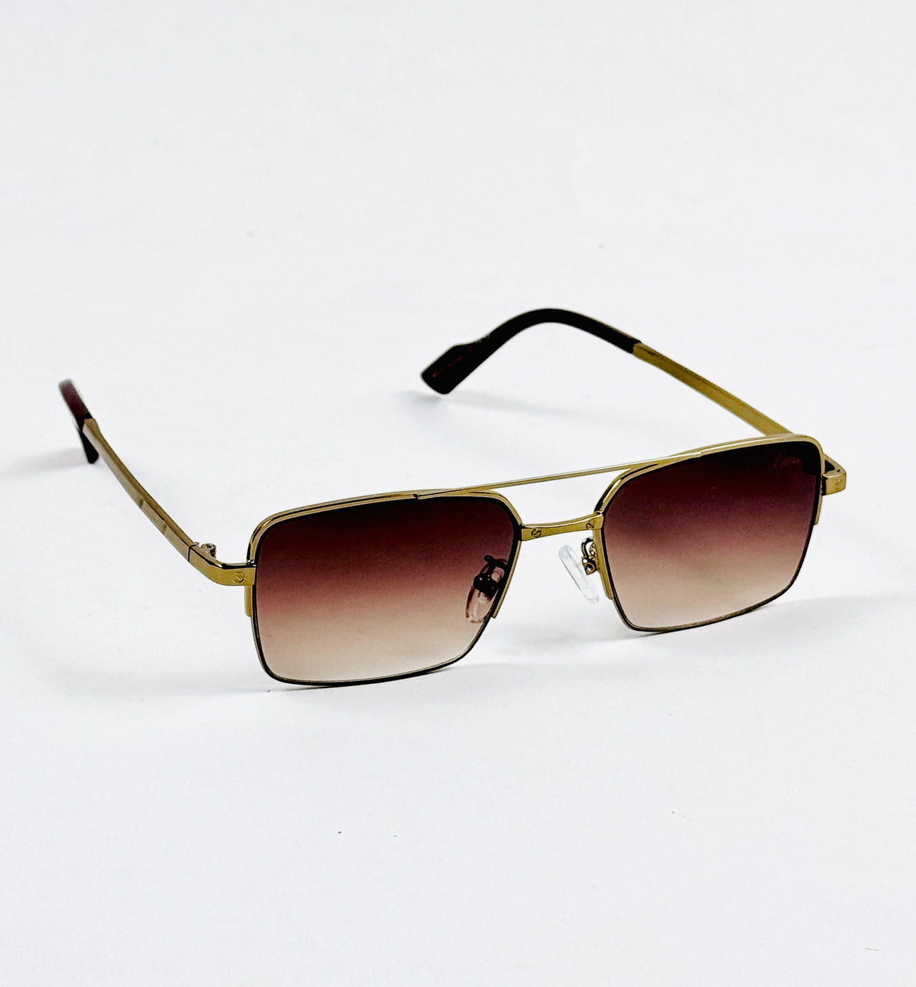 Cartier – 2658 – 62 – Brown – Metal – Sunglasses – Unisex