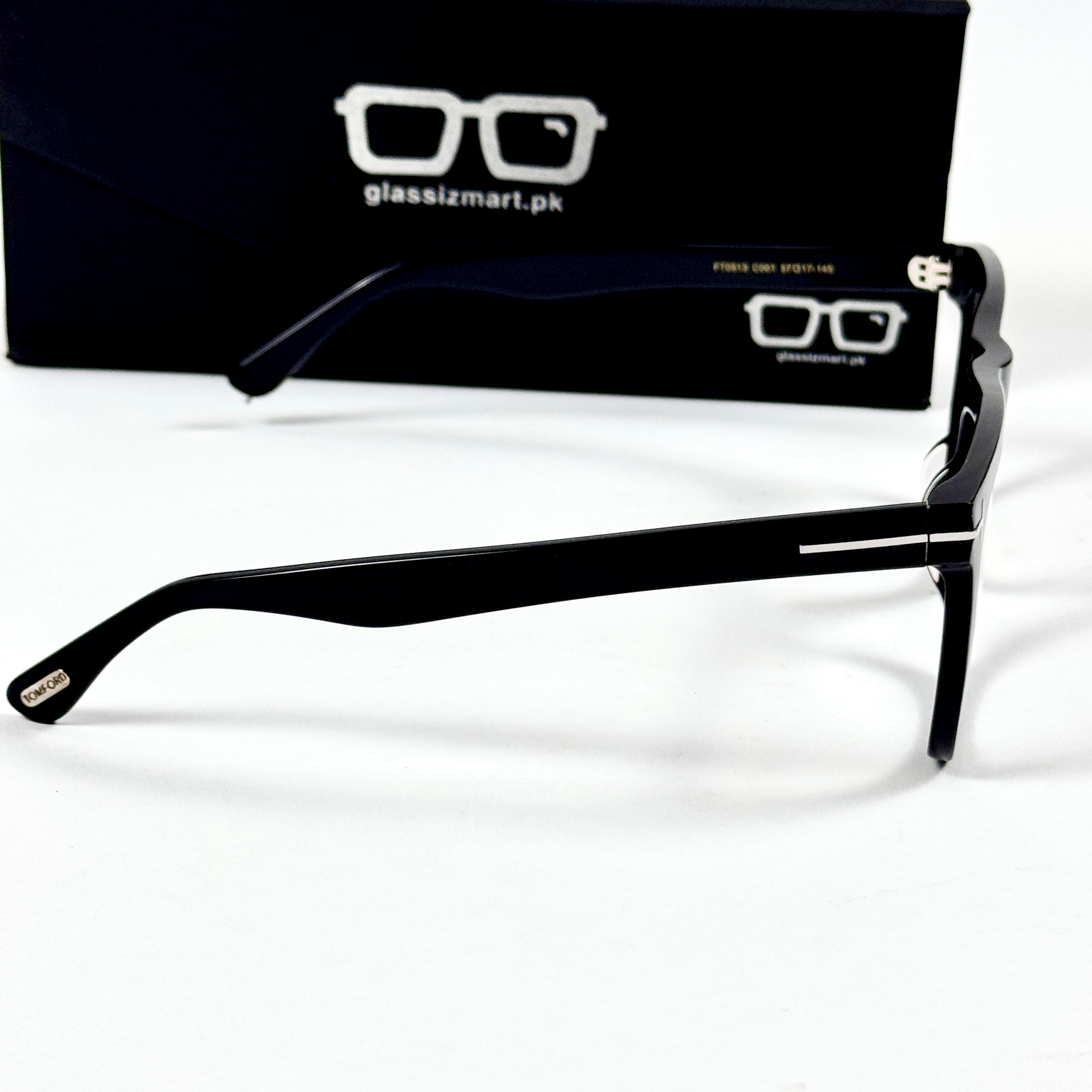 Tom Ford – 0513 – 57 – Black –  Acetate - Optics – Unisex - Premium