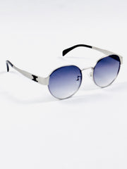 Celine – 2124 - 58 – Silver Black Gradient – Metal – Sunglasses - Unisex