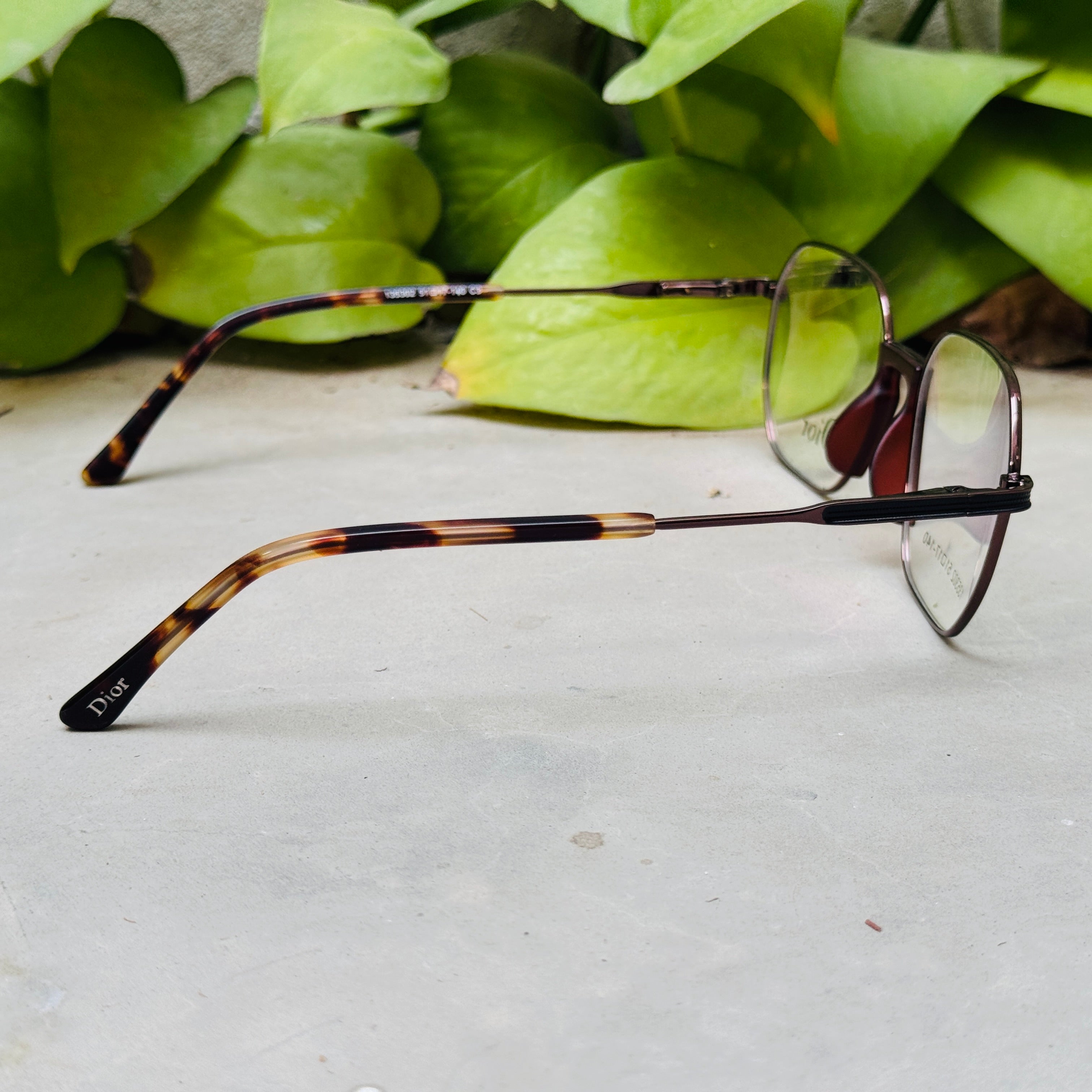 Dior – 135302 – 54 – Brown –  Metal - Optics – Unisex