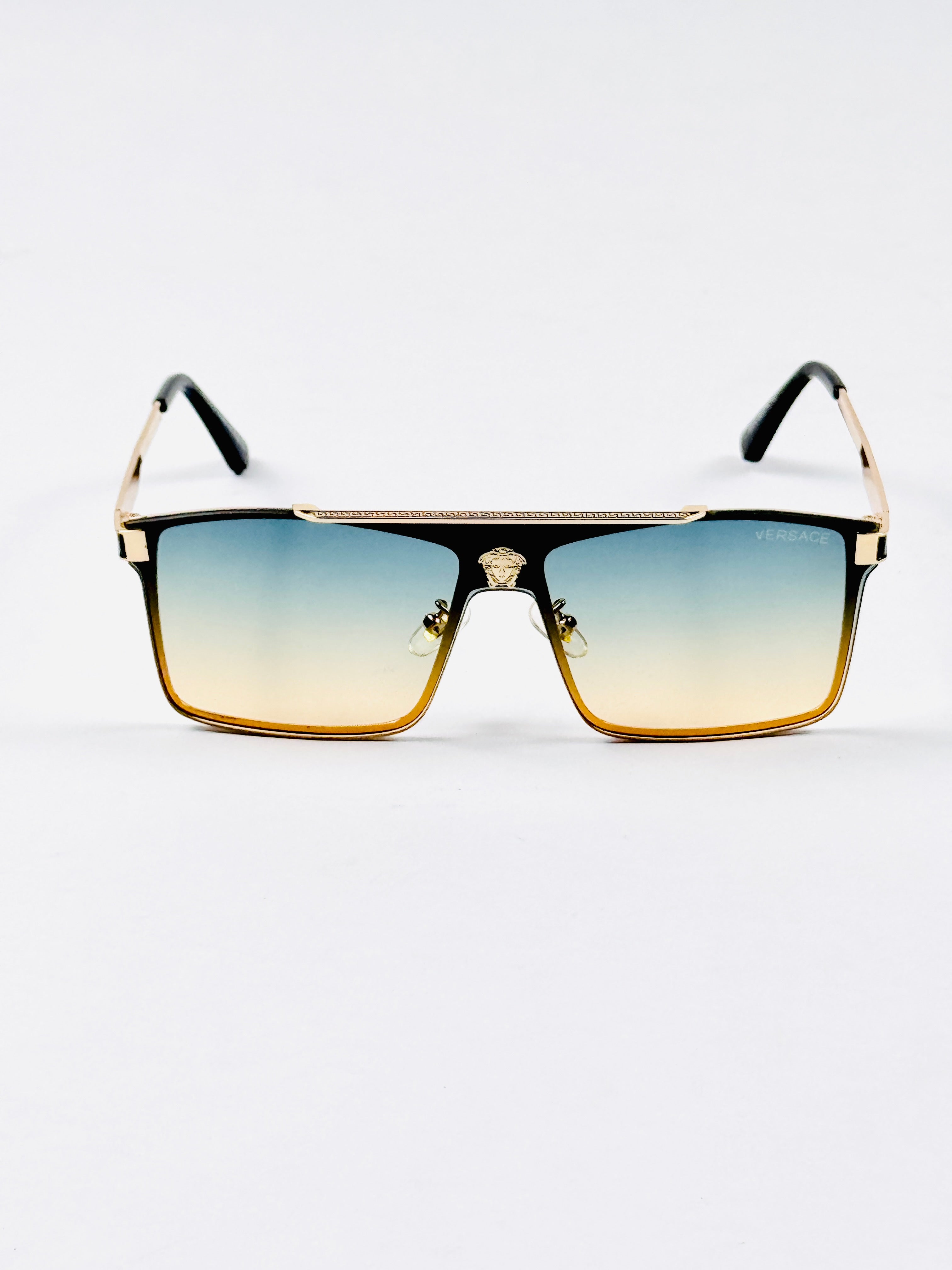 Versace – 22170 – 60 – Golden Multi – Metal – Sunglasses – Unisex
