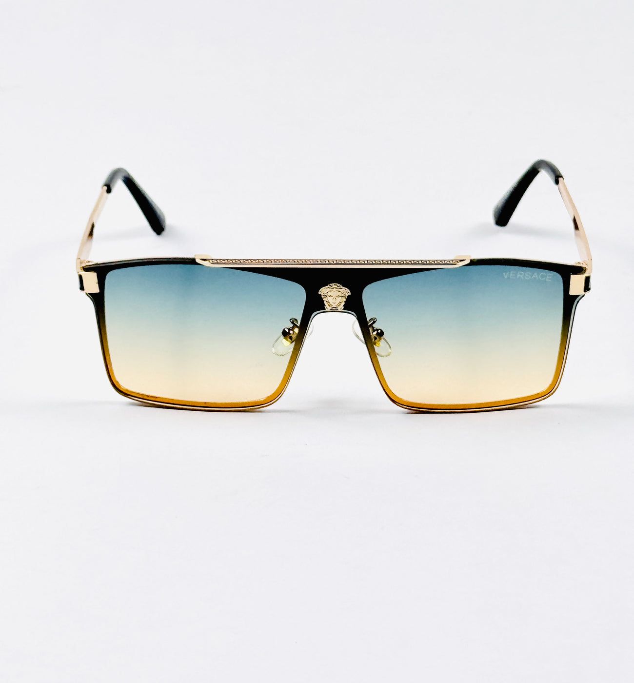 Versace – 22170 – 60 – Golden Multi – Metal – Sunglasses – Unisex