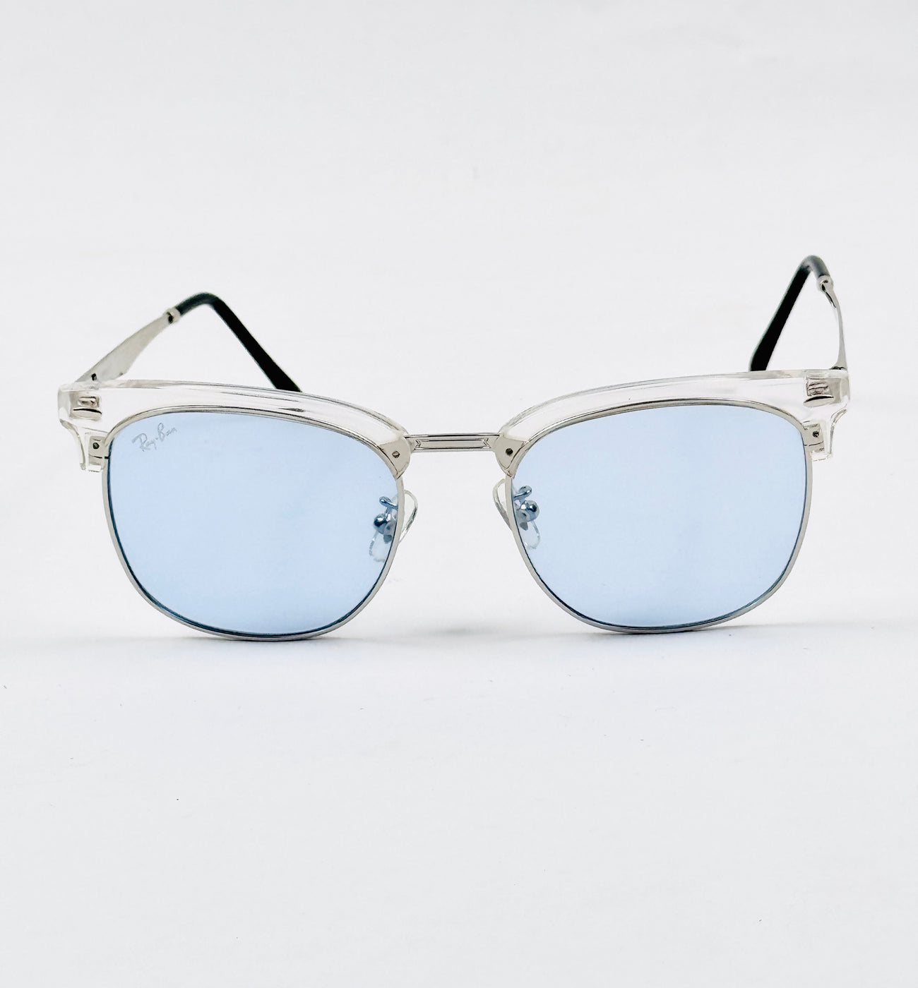 RayBan – 4418 – 56 – Silver Blue –  Metal - Sunglasses – Unisex - Premium