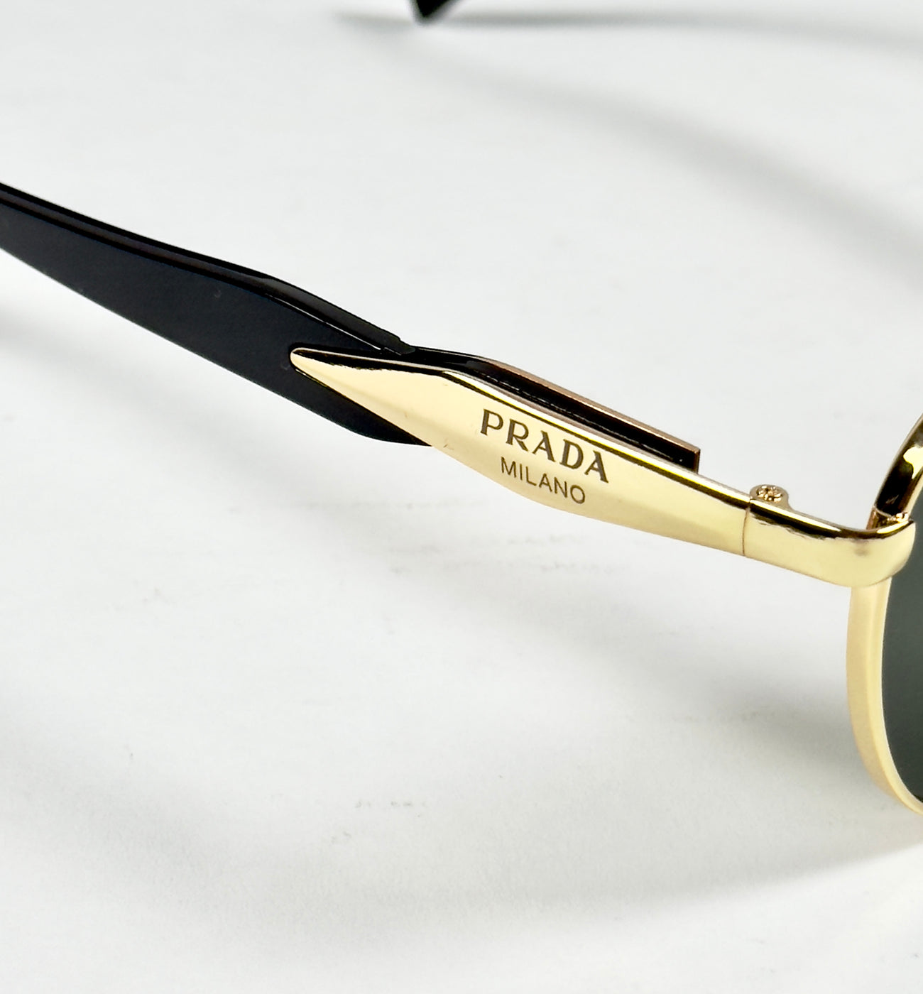 Prada – 56ZS – 54 – Golden Green – Metal – Sunglasses – Unisex