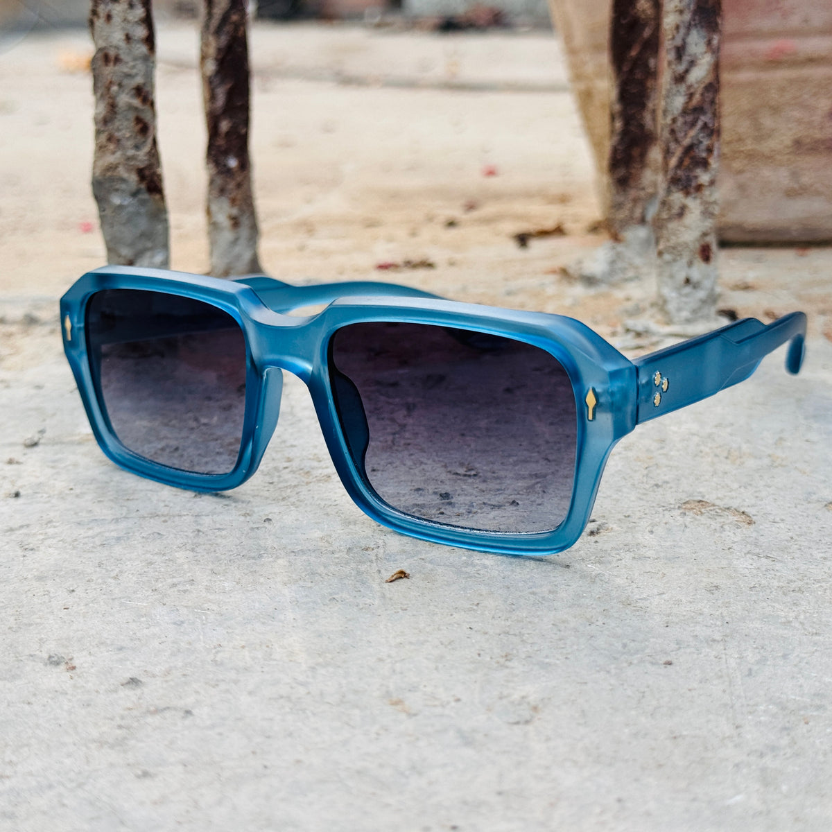Moscot – 86346 – 55 - Blue – Acetate  – Sunglasses - Unisex