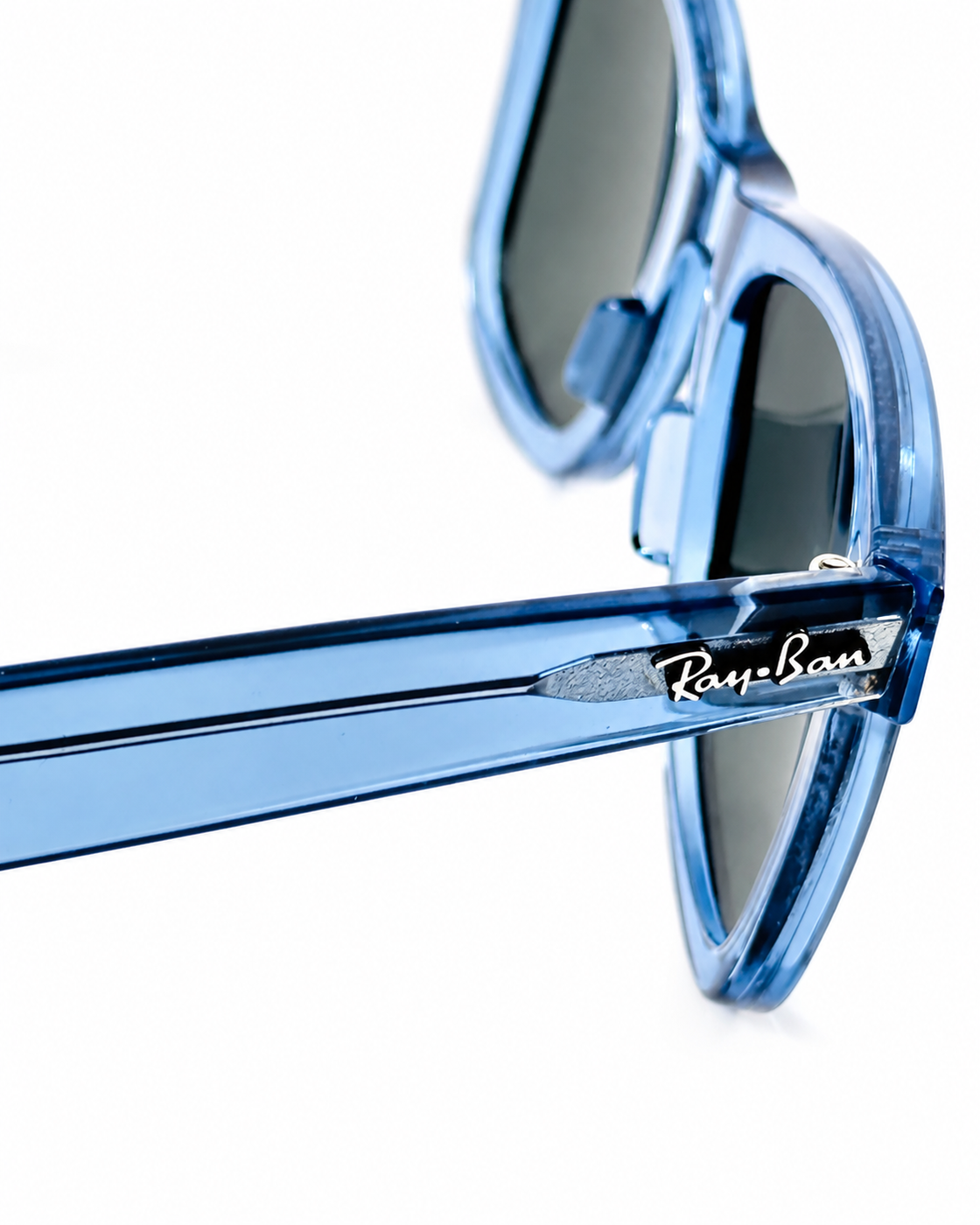 RayBan – 2140 – 50 – Blue Black –  Acetate- Sunglasses – Unisex - Premium