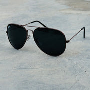 Rayban – 3026 – 62 – Brown Black – Metal – Sunglasses – Unisex