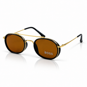 Boss – P8604 – 48 – Golden Brown – Metal – Sunglasses – Unisex
