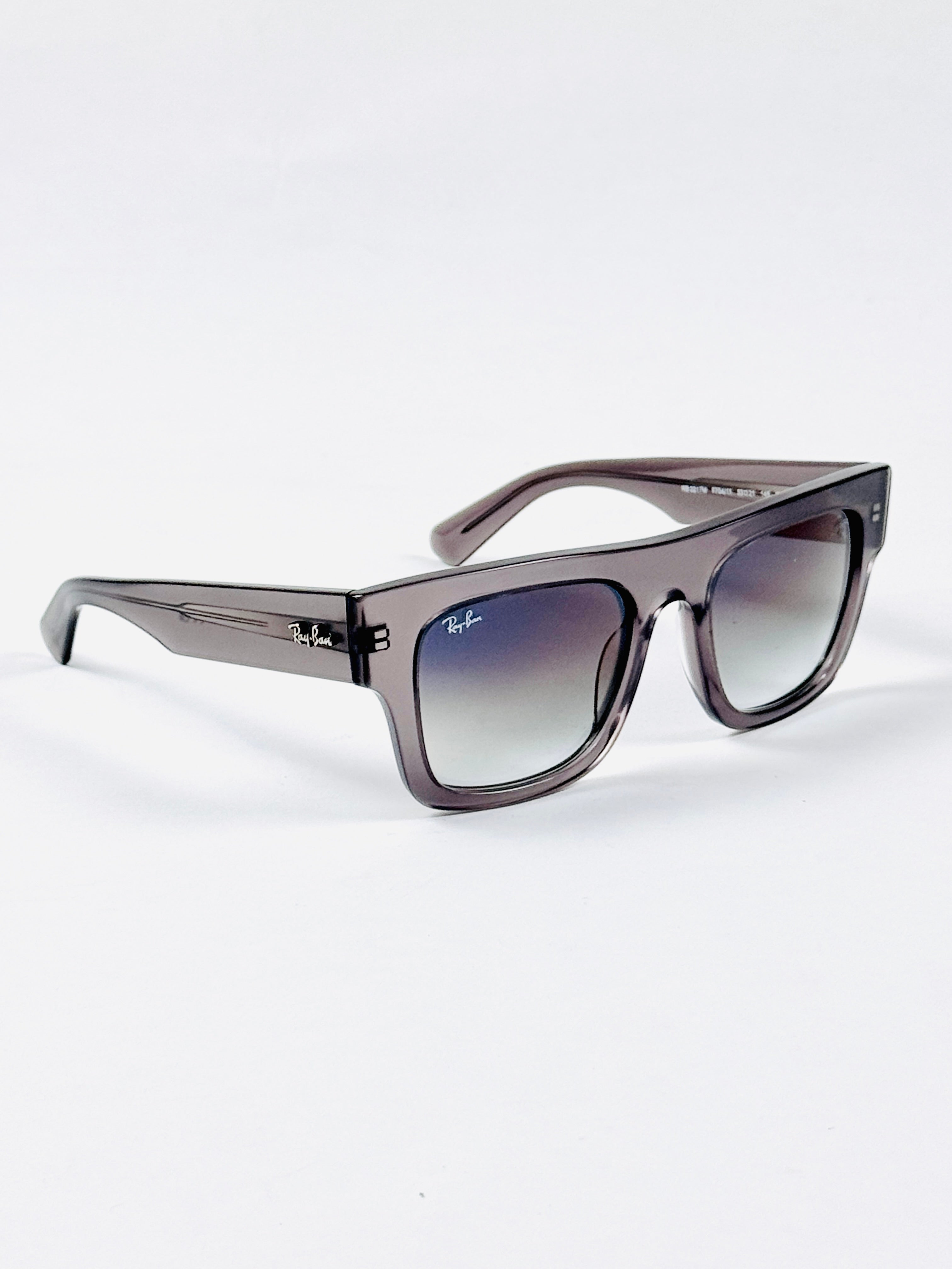 RayBan – 2217 – 53 – Grey Blue –  Acetate - Sunglasses – Unisex - Premium