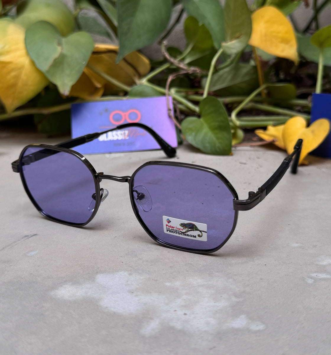 Police – 06129 – 57 – Grey Blue – Metal – Sunglasses – Unisex