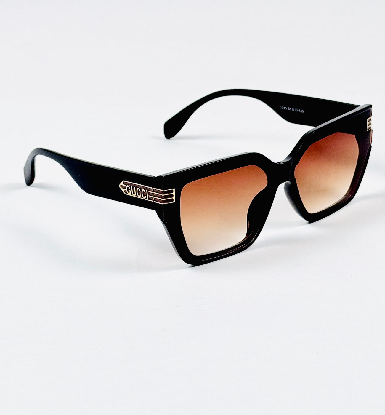 Gucci - 3345 – 65 – Brown – Acetate – Sunglasses – Ladies
