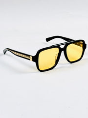 Dolce & Gabbana – 4544 - 56 – Black Yellow –  Acetate - Sunglasses – Unisex - Premium