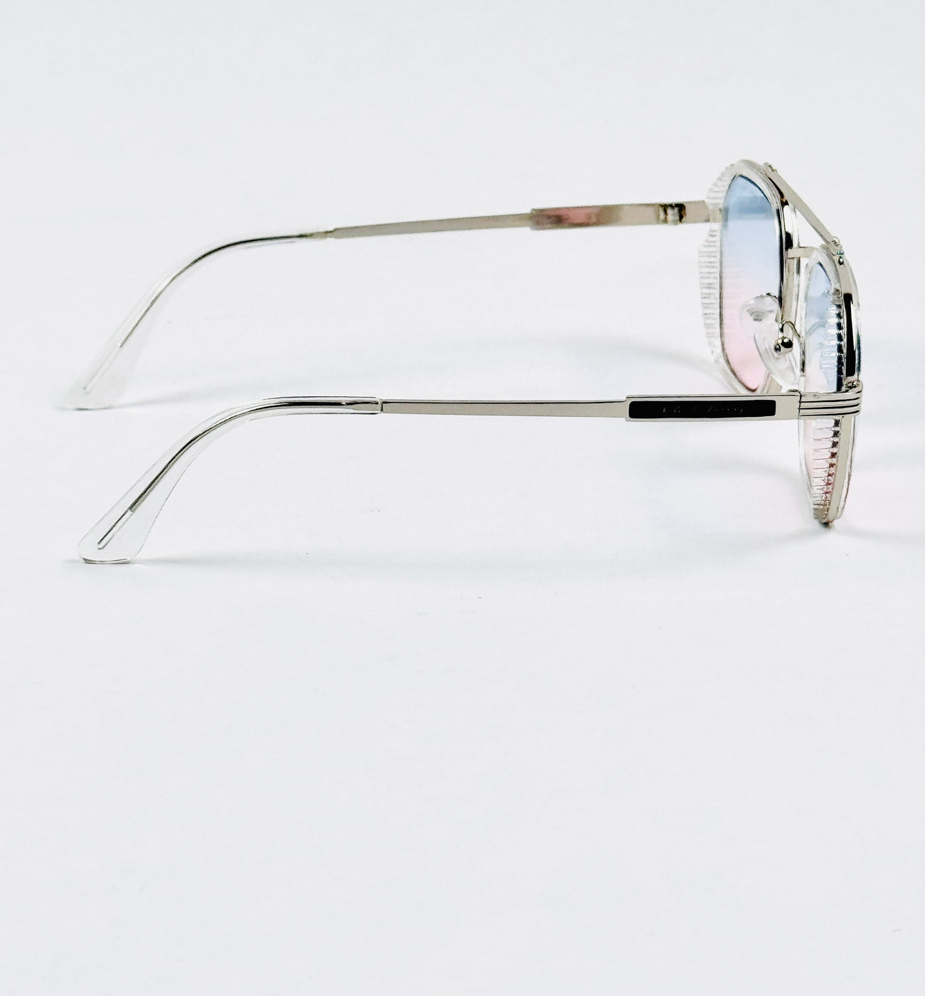 Ferragamo – 19344 – 55 – Transparent Multi – Metal – Sunglasses – Unisex