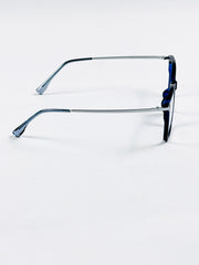 Tr – 61019 - 54 - Silver Blue – Acetate - Metal – Optics - Unisex