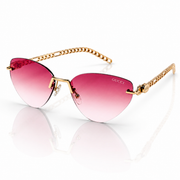 Fendi - 2A386 – 48 – Golden Pink – Metal – Sunglasses – Ladies