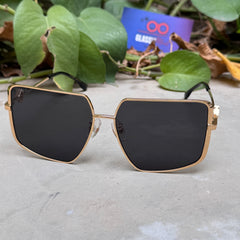 Fendi  – 4014 - 59 – Golden Black – Metal - Sunglasses – Ladies - Premium