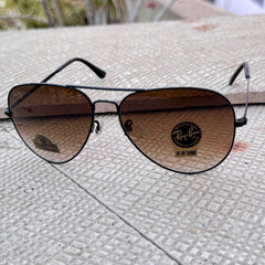 Rayban – 3035 – 62 – Black Brown – Metal – Sunglasses – Unisex - Premium