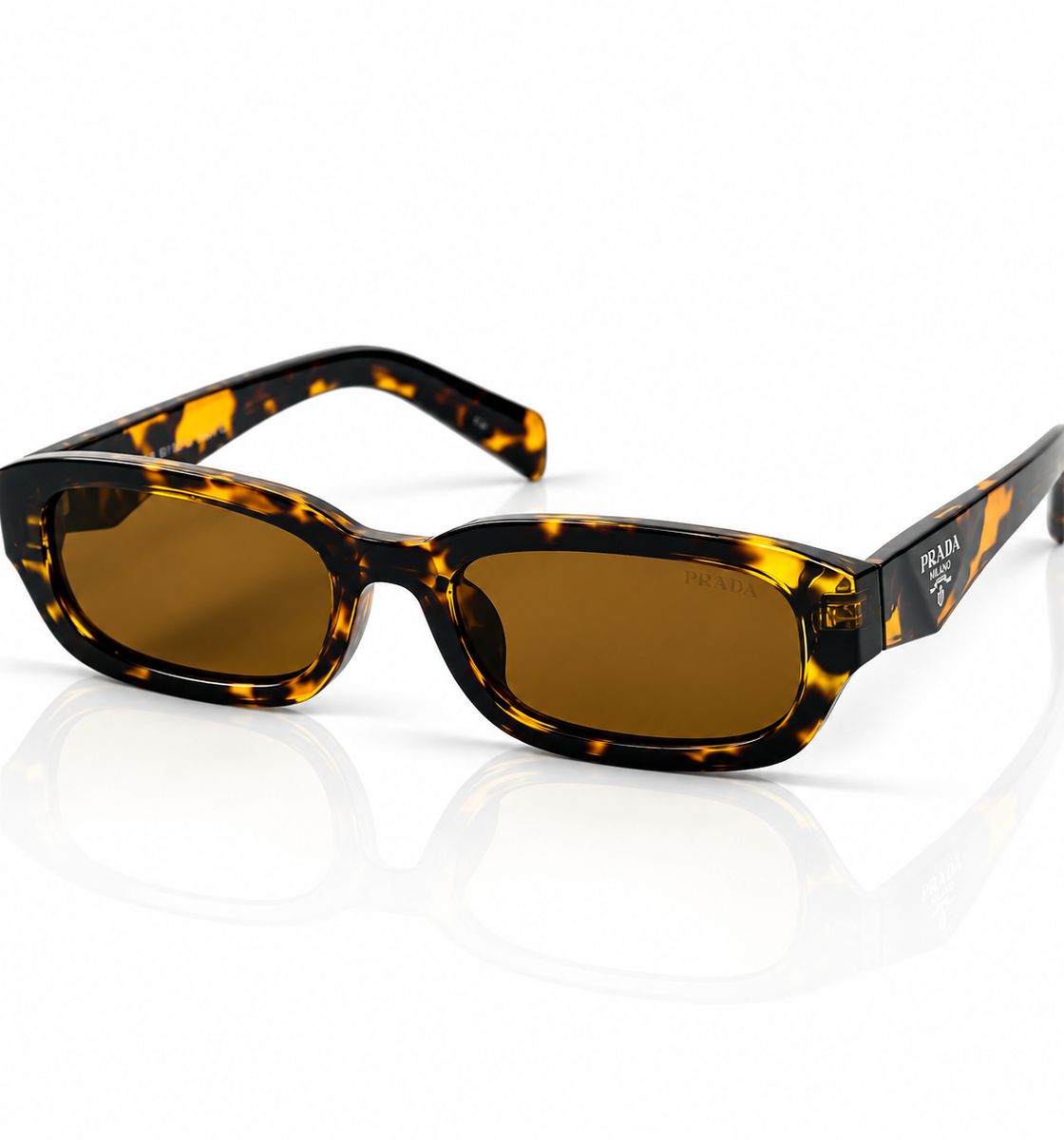 Prada - SPR 27Z - 54 - TORTOISE BROWN - SUNGLASSES - Unisex